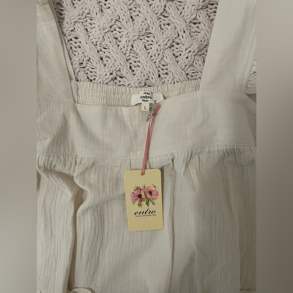 Ivory Midi Dress - Picture 3 of 4